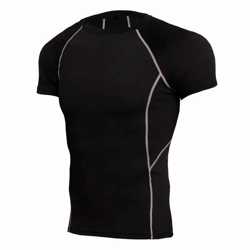 Men's Quick-Dry Camouflage Short Sleeve T-Shirt - Athletic Sports Tee | Outdoor Wear