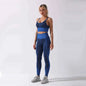 Seamless Snake Print Yoga Set for Women - Moisture-Wicking 2-Piece Activewear | Fitness Outfit