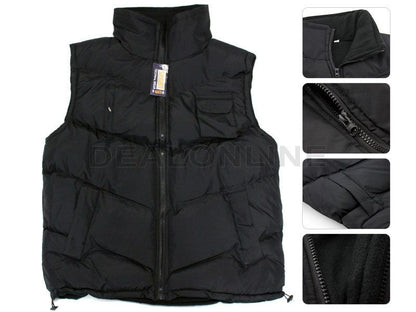 Fleece Lining Vest/Sleeveless Hooded Jacket - 4XL dealonline.co.nz