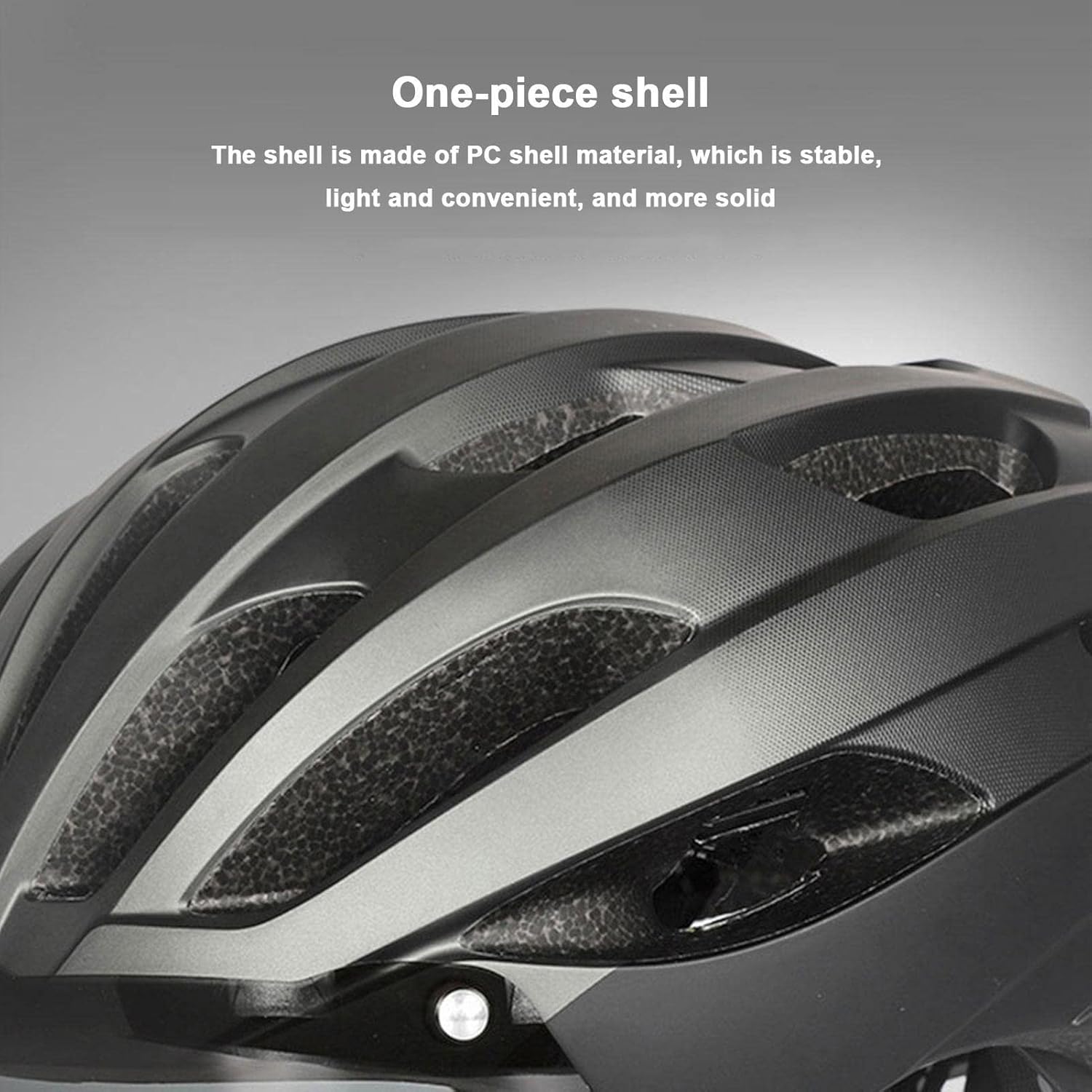 ECOTREK Adult Bicycle Helmet – Adjustable Cycling Helmet with Removable Goggles HT53107 - ShopHub