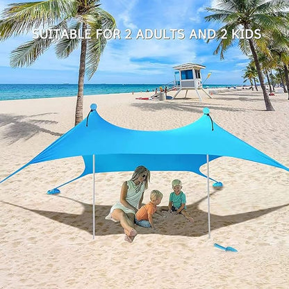 Portable Beach Canopy –Sun Shade Awning ECOTREK