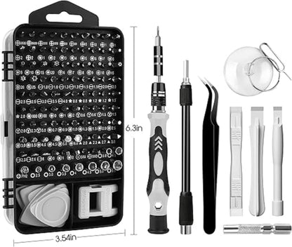 Magnetic Precision Screwdriver Set – 115 in 1  Multi Tool Kit for Electronics & DIY Repair DFWJ5013 - ShopHub