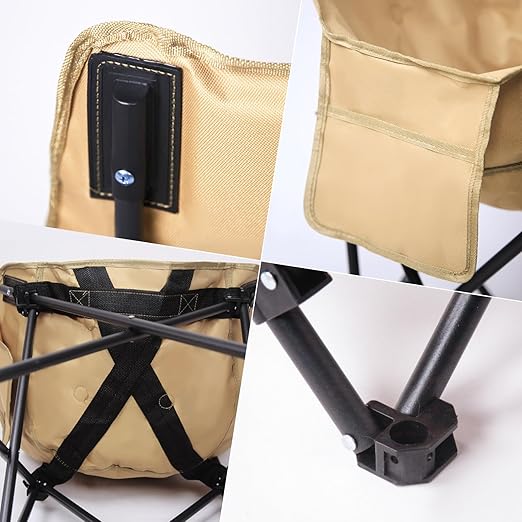 ECOTREK Three-Position Portable Folding Outdoor Chair ECOTREK