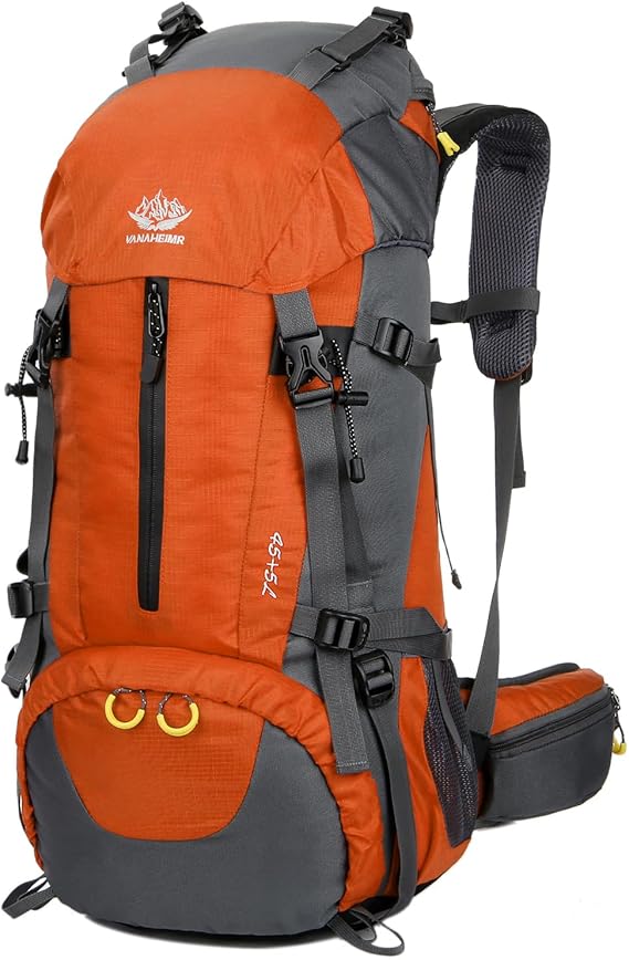 50L (45+5) Hiking Backpack – Waterproof Outdoor Camping & Climbing Daypack ECOTREK