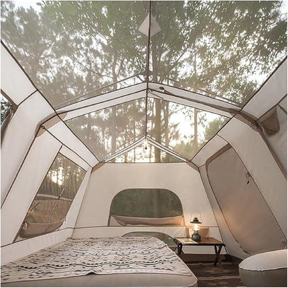 Family Tent Automatic Tent –Double Layers PU3000+ Waterproof,Two Bedroomsu LCF01620 ECOTREK