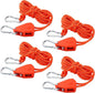 ECOTREK Reflective Ratchet Guy Ropes – Adjustable Tent Tie Down Ropes with Pulley JP5687 - ShopHub