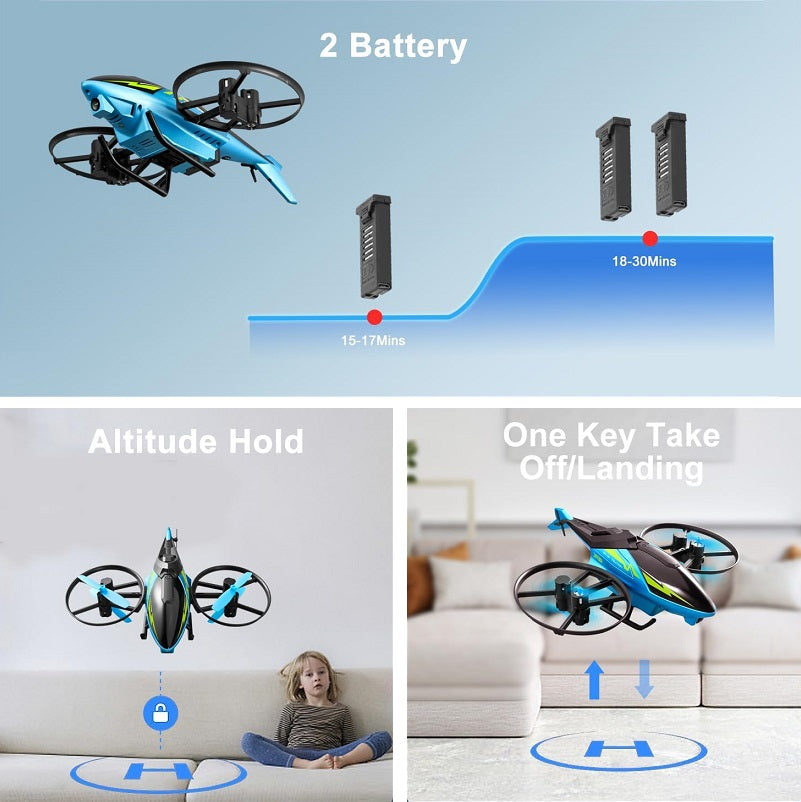 4DRC M3 Helicopter Drone with HD Camera dealonline.co.nz