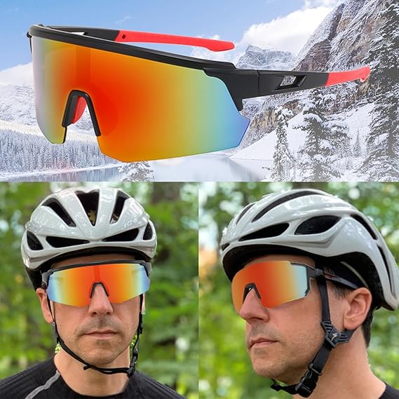 ECOTREK Cycling Sunglasses UV400 – Outdoor Sports Sunglasses for Men & Women ECOTREK