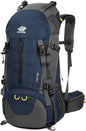 50L (45+5) Hiking Backpack – Waterproof Outdoor Camping & Climbing Daypack ECOTREK