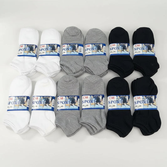 (36 Pairs) MIX colour Thin Ankle Socks  M7-11/ W9-13 dealonline.co.nz