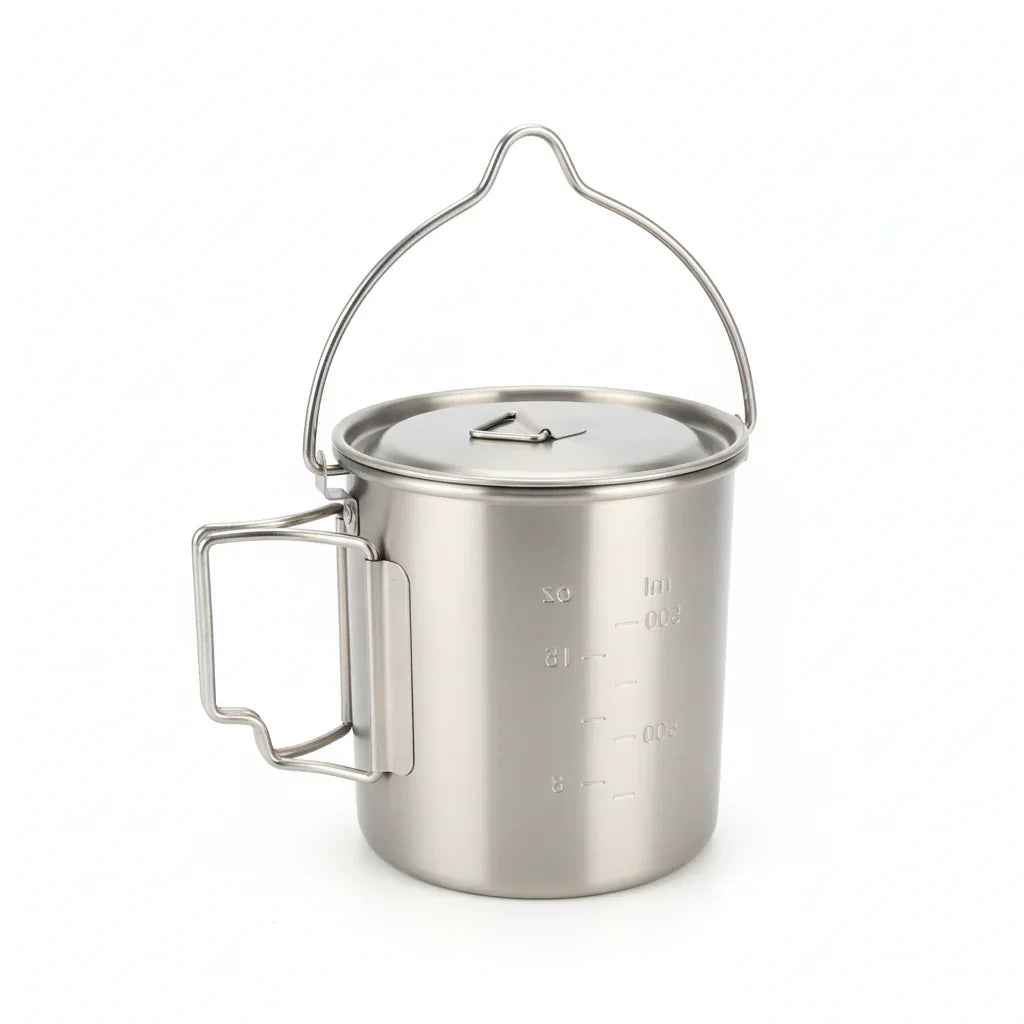 Complete Camp Kitchen Bundle - NZ Stock | Pot + Burner + Titanium Utensil