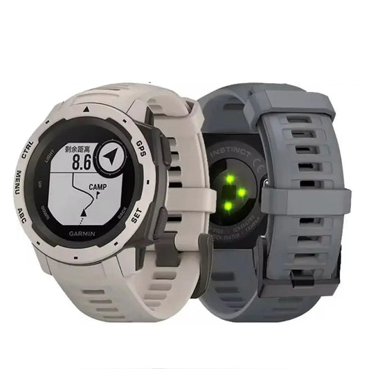 Soft Silicone Strap for the Garmin Instinct 1/2/Solar/Tactical Series (available in 5 colours) Habicare