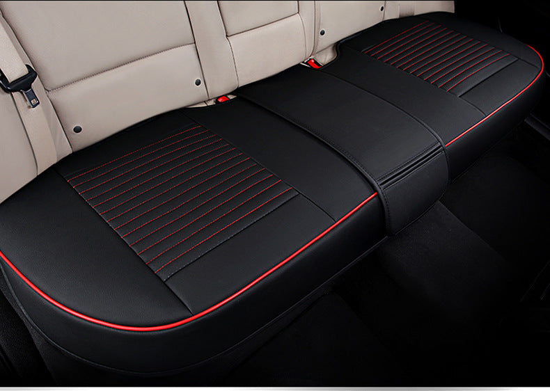 Car Seat Cover Faux Leather Cushion 5 Seater Full Set Front Rear Premium Quality dealonline.co.nz