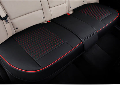 Car Seat Cover Faux Leather Cushion 5 Seater Full Set Front Rear Premium Quality dealonline.co.nz