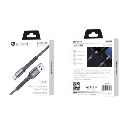 Maxguard 3m Type-C cable M43C