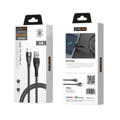Mobigo 1m USB-A To C Cable G0103