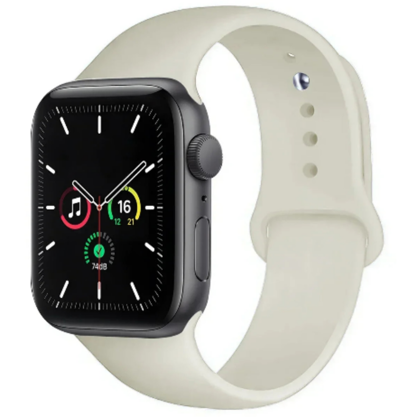 Silicone Strap for Apple Watch Series (42mm - 49mm) Habicare