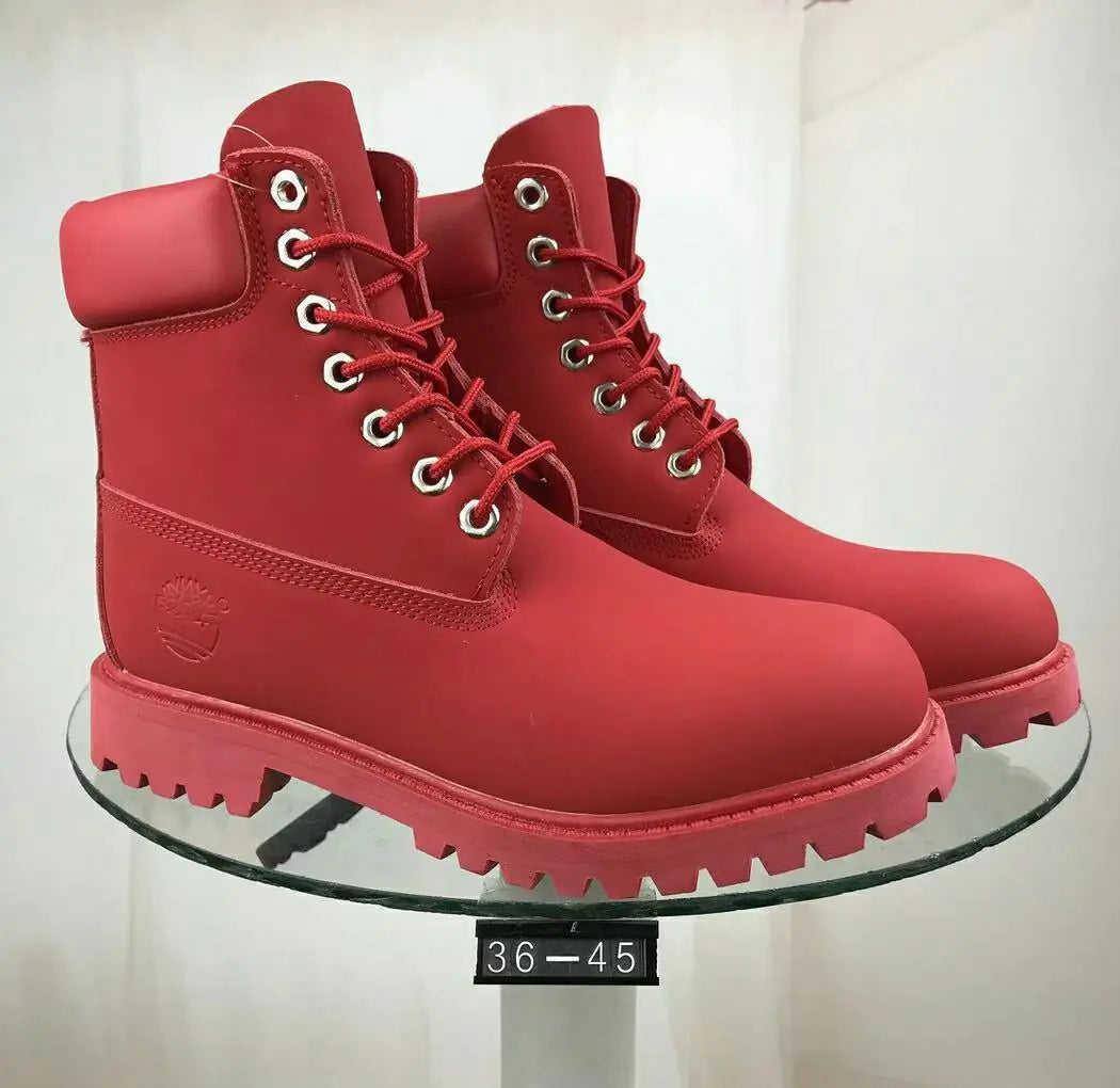 Classic Leather Work Boots - Durable Cowhide Waterproof Boots for Men and Women | Outdoor Hiking Mead's Supply & Equipment Outfitters limited