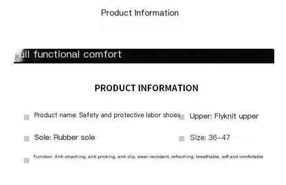 Steel Toe Safety Work Boots - Men's Winter Protective Footwear