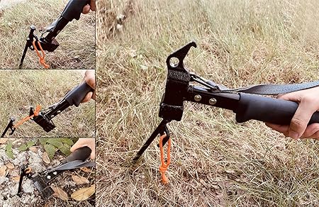 ECOTREK Heavy Duty Tent Hammer – Multi-Function Camping Mallet with Stake Remover JP18809 - ShopHub