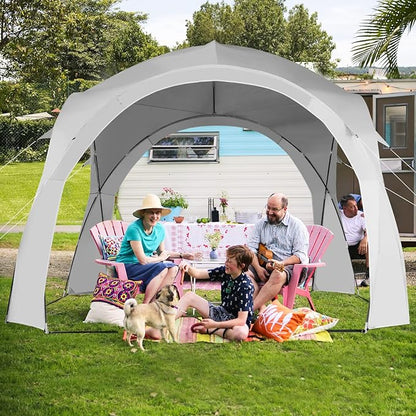 Party Tent Gazebo / Canopy / Family Tent – UPF50+ 320 × 320 × 205(H)cm ECOTREK