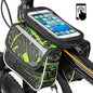 ECOTREK Waterproof Bicycle Frame Bag – Bike Phone Holder with Touchscreen JS71801