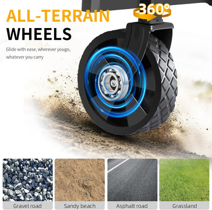 Foldable Wagon, Beach Cart Trolley ECOTREK