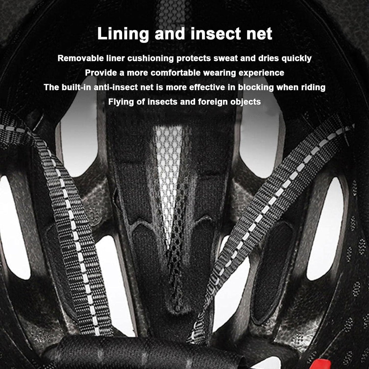ECOTREK Adult Bicycle Helmet – Adjustable Cycling Helmet with Removable Goggles HT53107 - ShopHub