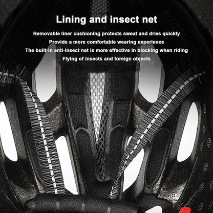 ECOTREK Adult Bicycle Helmet – Adjustable Cycling Helmet with Removable Goggles HT53107 - ShopHub