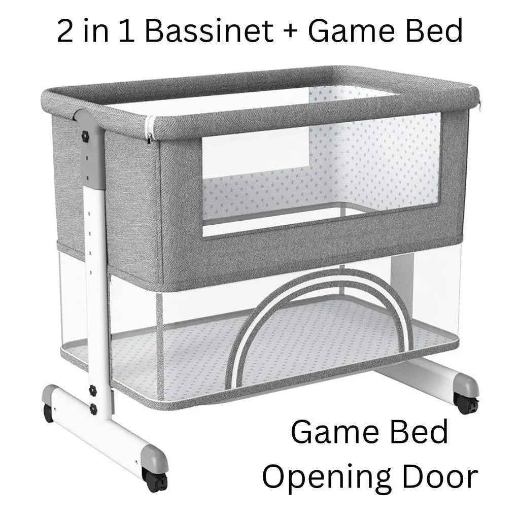 Preorder - 3in1 CoSleeper Baby Bassinet and Game Bed & Mattress – Adjustable Height