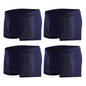 Men's Modal Boxer Shorts — Breathable Mesh Mid-Waist Underwear | Single & 4-Pack - ShopHub
