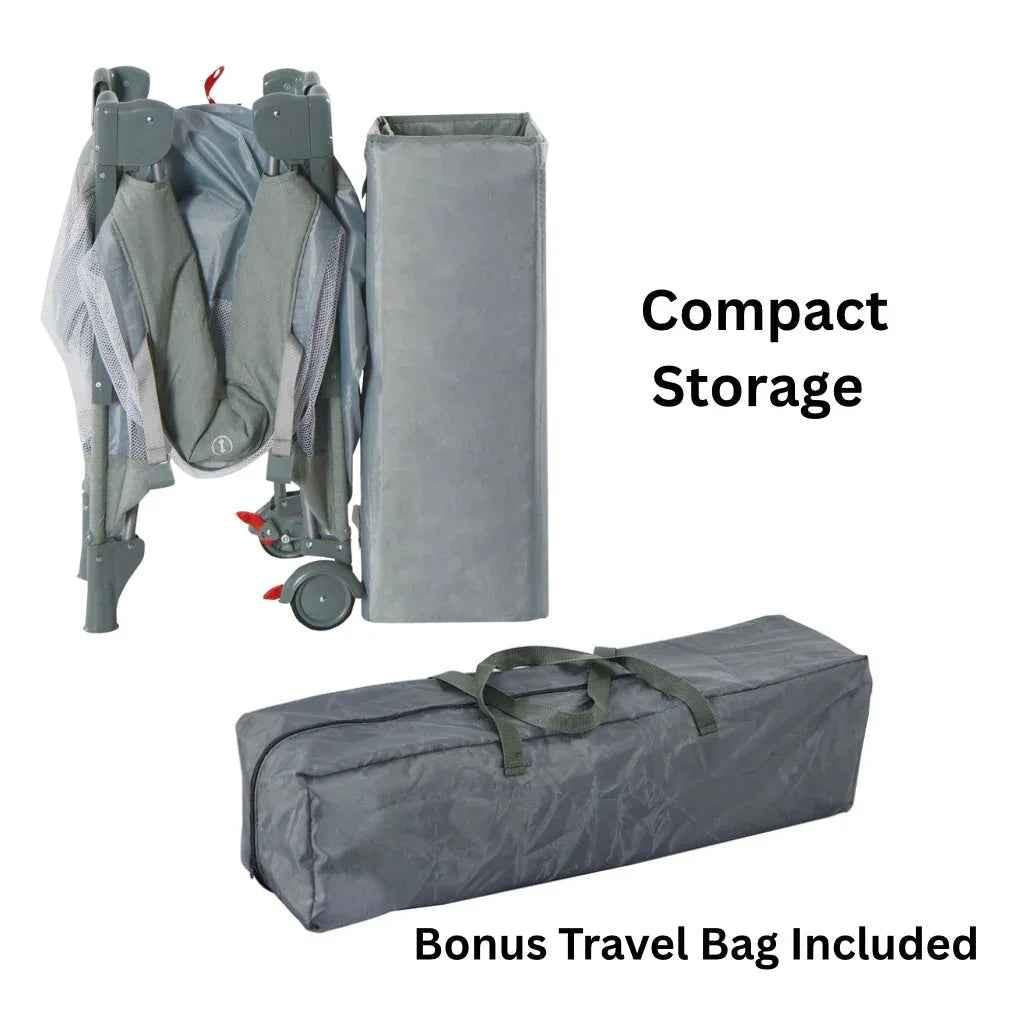 5-in-1 Portable Co-Sleeper Bed with Changing Table and Toy Bar