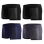 Men's Modal Boxer Shorts — Breathable Mesh Mid-Waist Underwear | Single & 4-Pack