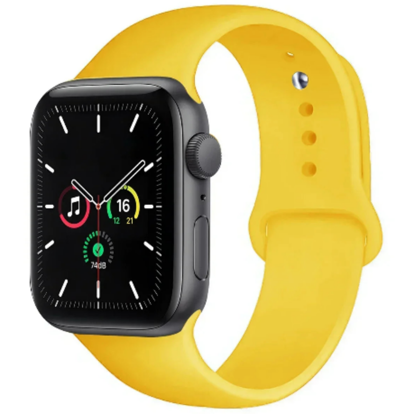 Silicone Strap for Apple Watch Series (42mm - 49mm) Habicare