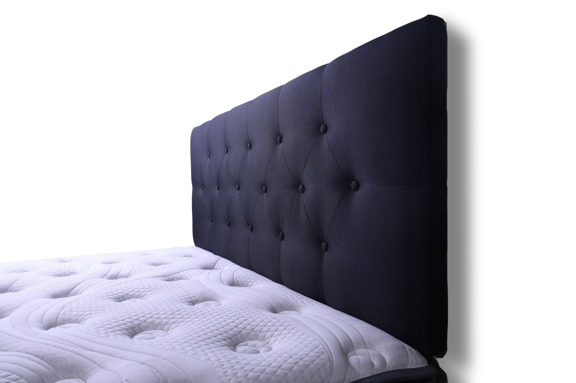 Fenland Headboard Black Double sue-e furniture