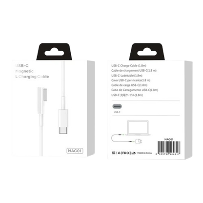 MagFit 1 L-Shaped Magnetic USB-C Cable MAC01