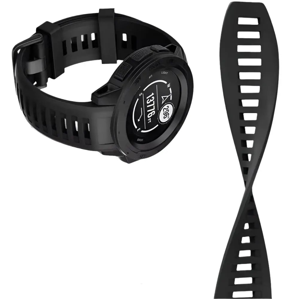Soft Silicone Strap for the Garmin Instinct 1/2/Solar/Tactical Series (available in 5 colours) Habicare