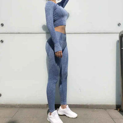Women's Quick-Dry Yoga Pants Training Set - Breathable Activewear | Workout Clothing