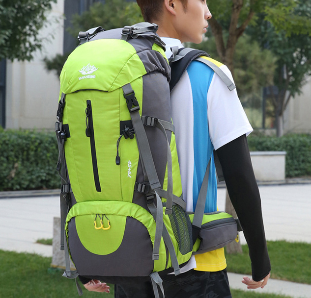 50L (45+5) Hiking Backpack – Waterproof Outdoor Camping & Climbing Daypack ECOTREK