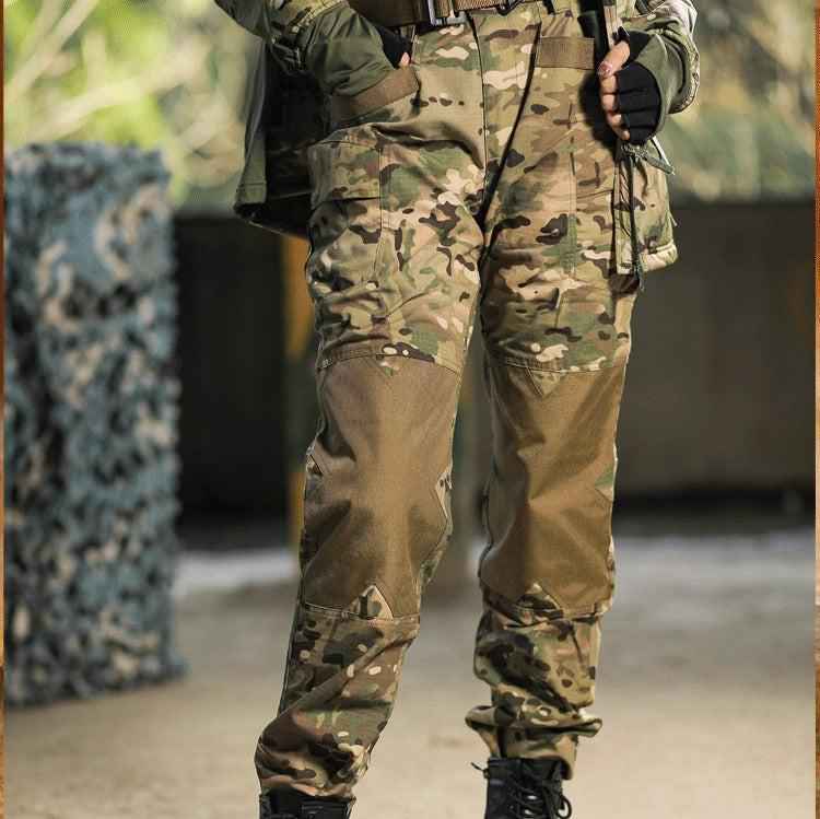 Quartermaster Camouflage Tactical Pants - Quick-Drying Wear-Resistant Outdoor Hiking Pants