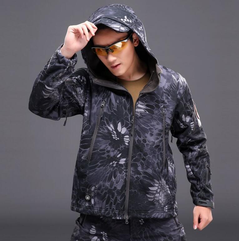 TAD Softshell Outdoor Jacket, Waterproof 3-in-1 Camouflage - ShopHub