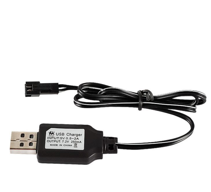7.2V USB Charging Cable for Car or Boat Black dealonline.co.nz