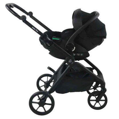 Crown Y Luxury Travel System – Reversible Stroller + Reclining i-Size Capsule Combo