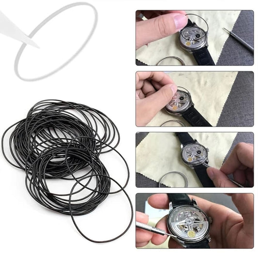 950 Piece Set of Watch O-rings 0.6mm/12-30mm (for waterproof watches) That Watch Shop
