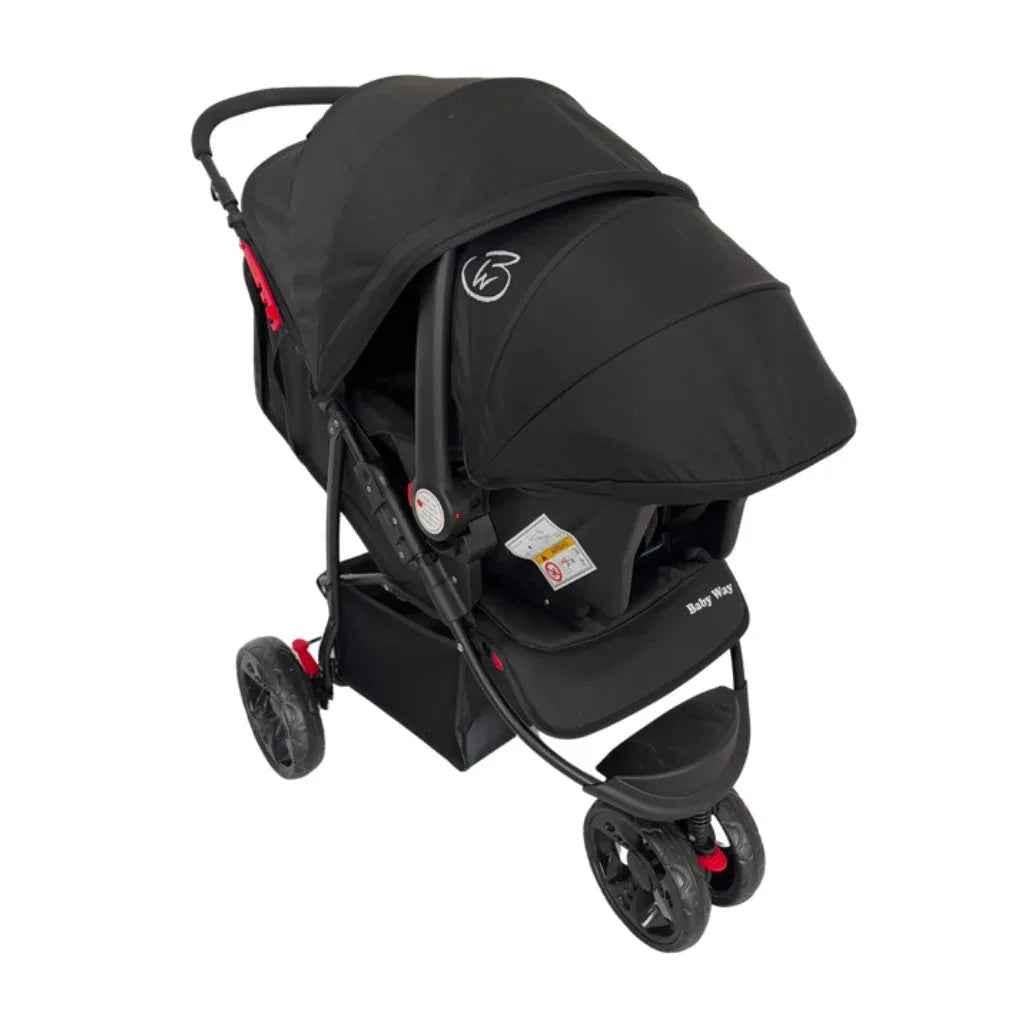 Explorer 3-Wheeler Stroller & Capsule Travel System with Food Tray and Liner