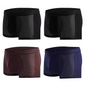Men's Modal Boxer Shorts — Breathable Mesh Mid-Waist Underwear | Single & 4-Pack