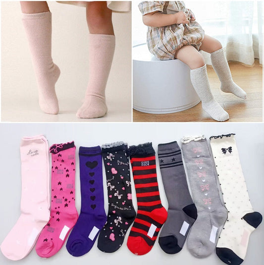 36 pairs Toddler Kids Plain Cartoon Ribbed Socks dealonline.co.nz