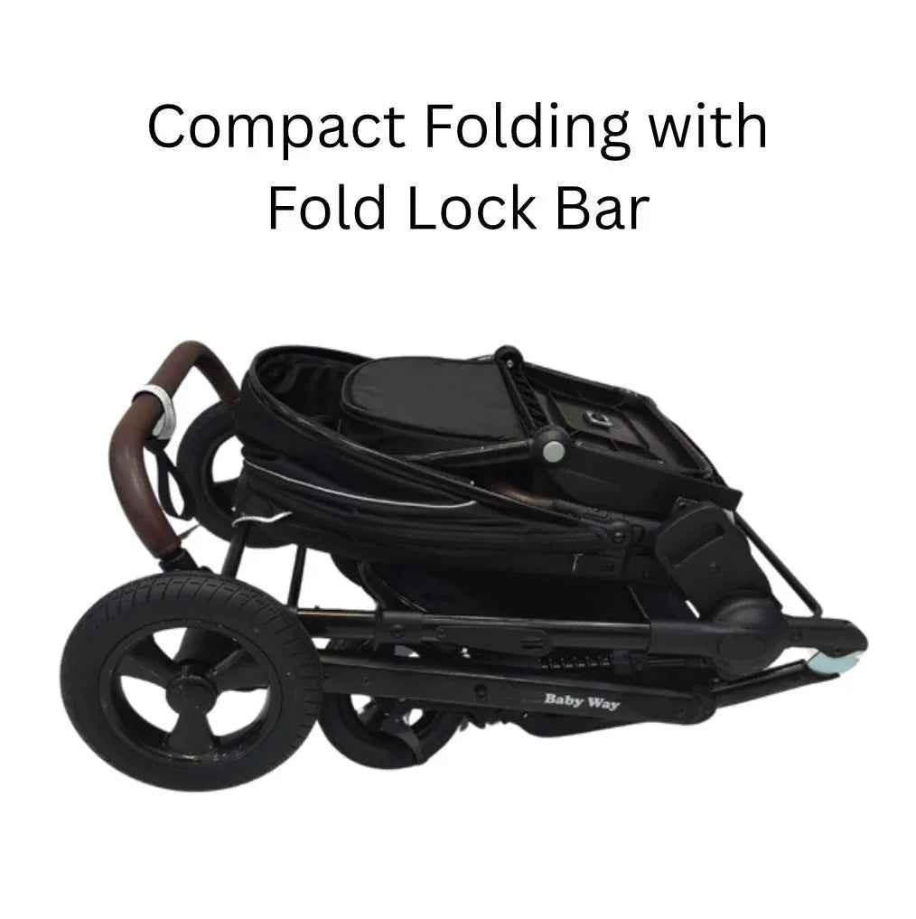 Versa 2in1 Open Bassinet Stroller with Sunshade and Cup Holder