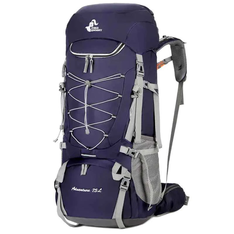 75L Waterproof Hiking Backpack with Rain Cover