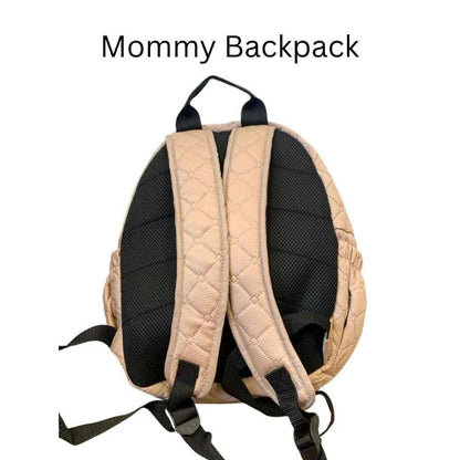 Quilted Mommy Backpack – Lightweight Nappy Bag